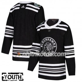 Chicago Blackhawks Trikot Blank 2019 Winter Classic Adidas Schwarz Authentic - Kinder